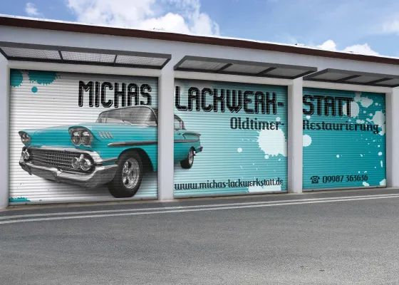 Bild: Neues Format für Außenwerbung: PRISTO.DE verwandelt ungenutzte Rollladenfläche in XXL-Werbeträger