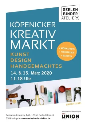 Köpenicker Kreativmarkt – Kunst, Design und Unikate made in Berlin Bild: Köpenicker Kreativmarkt – Kunst, Design und Unikate made in Berlin