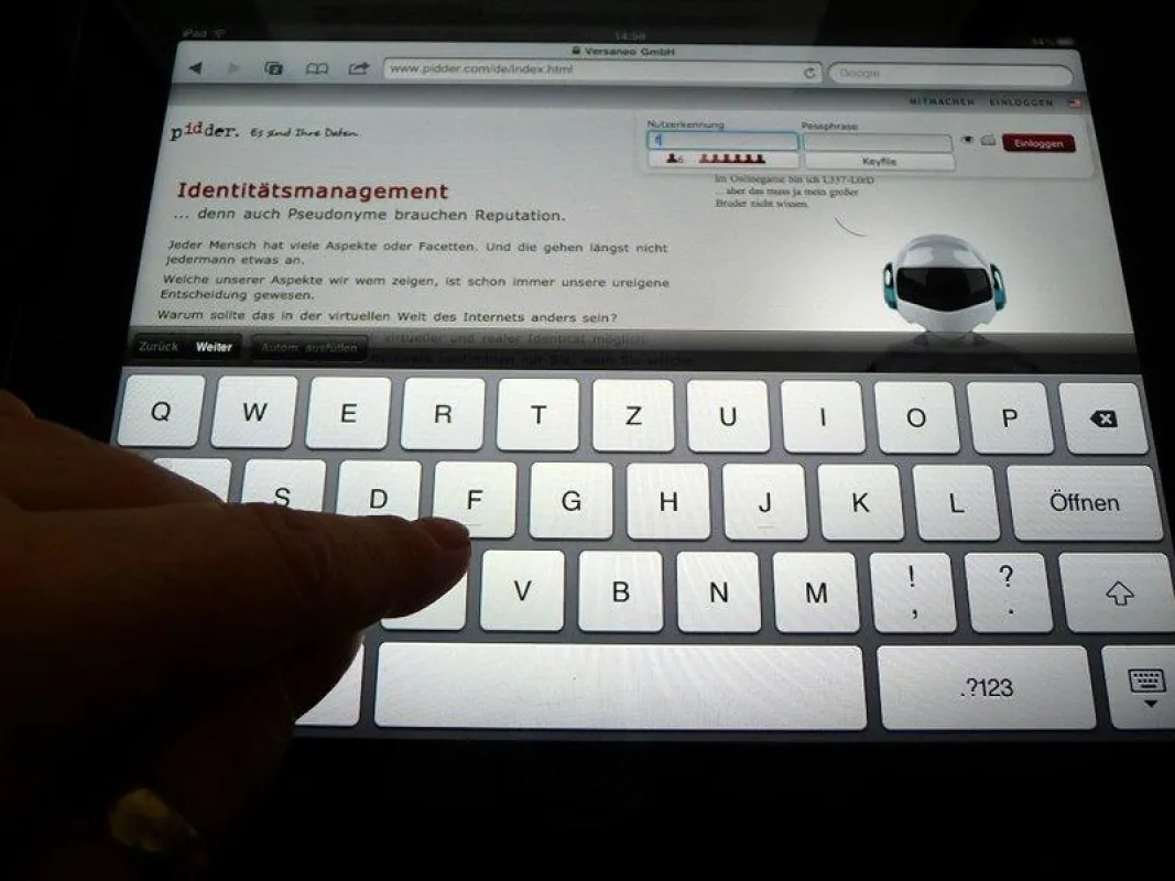 Privacy made in Germany: pidder jetzt auch für's iPad