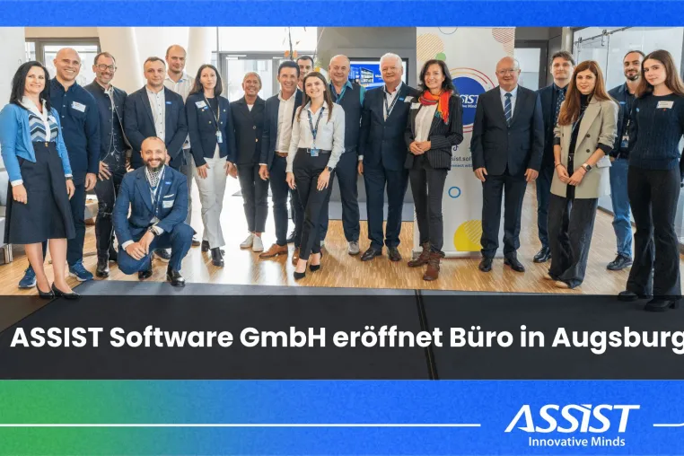 Bild: ASSIST Software eröffnet erstes Auslandsbüro in Augsburg. Ein Meilenstein rumänischer Innovationskraft