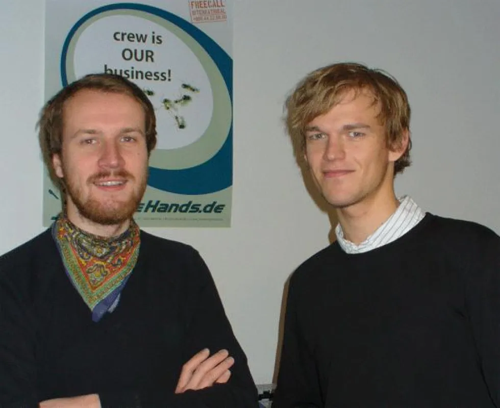 von links: Andreas und Tom