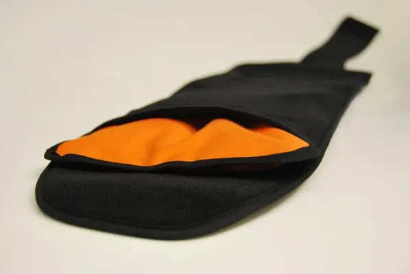 Bild: Schmerzlinderung von Rückenproblemen durch die Deltasan mobile Wärme- und Kältetherapie