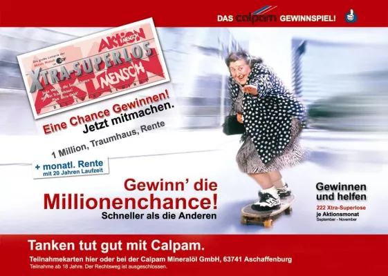 "Gewinn´ die Millionenchance!“ Calpam Gewinnspielaktion mit „Aktion Mensch“ übertrifft alle Erwartungen Bild: "Gewinn´ die Millionenchance!“ Calpam Gewinnspielaktion mit „Aktion Mensch“ übertrifft alle Erwartungen