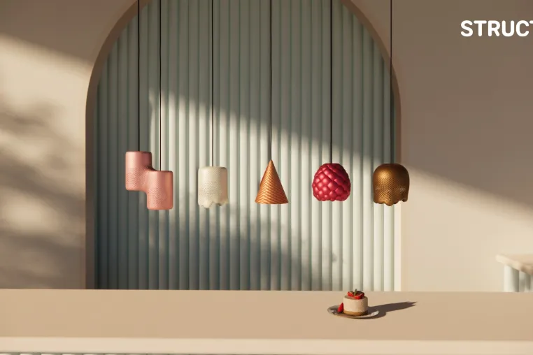 Bild: STRUCT3D startet Crowdfunding für Dessert Lights | 3D-gedruckte Süßigkeiten als einzigartige Lichtquelle