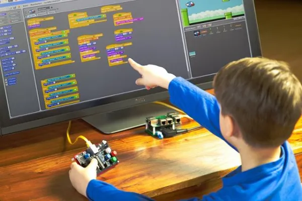Bild: „Let’s teach kids to code“