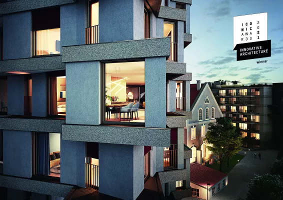 Bild: ICONIC Award für Münchner Stadtquartier kupa