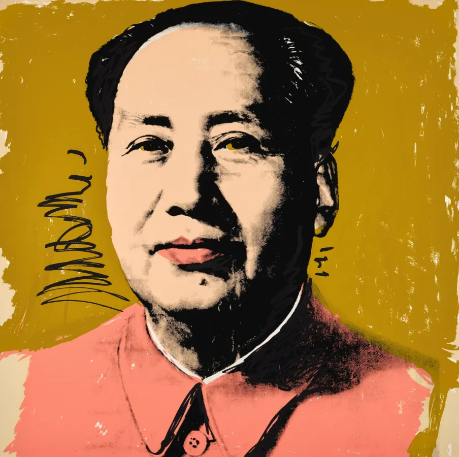 Andy Warhol ∙ Mao  (© © Andy Warhol ∙ Mao ∙ Farbserigrafie ∙ 1972 ∙ © VG Bild-Kunst, Bonn 2023/24)