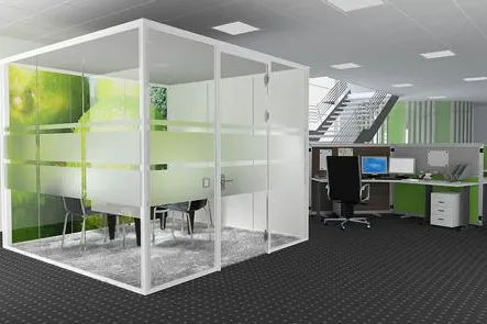Bild: Der Lindner Cube – das neue Raum-in-Raum System der Lindner Group
