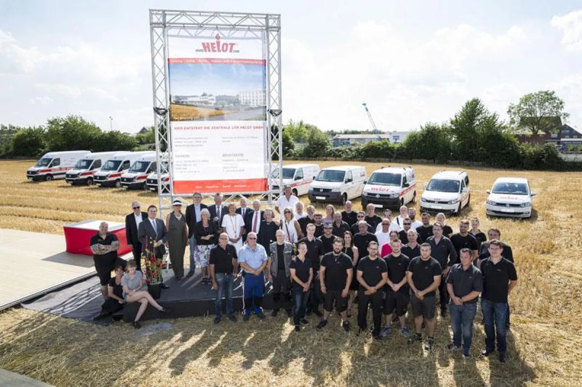 Spatenstich für HELOT in Dormagen (Foto: HELOT, frei zur Veröffentlichung bei Namensnennung)