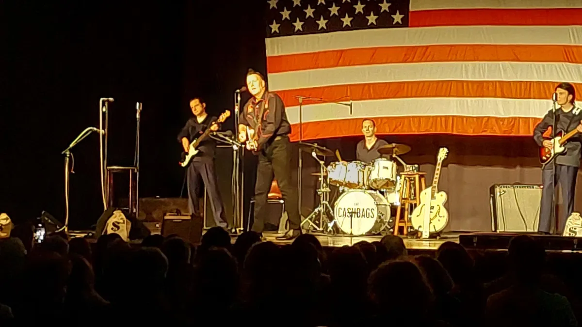 THE CASHBAGS, Europas erfolgreichste Johnny Cash Revival Band Live on Stage (© Quelle: Foto Anja Reimuth)
