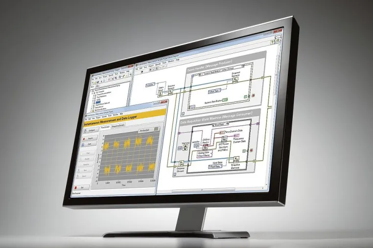 Mit NI LabVIEW 2012 schneller zum Erfolg und zu höherer Skalierbarkeit von Mess-, Steuer- und Regelsystemen Bild: Mit NI LabVIEW 2012 schneller zum Erfolg und zu höherer Skalierbarkeit von Mess-, Steuer- und Regelsystemen