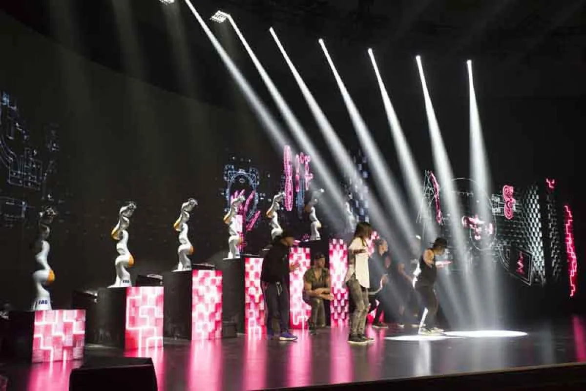 Die Eröffnungsshow der „HANNOVER MESSE 2016