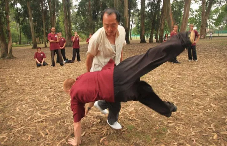 Bild: Kampfkunst Trainingscamp vom 14. bis 28. Juli 2013 in Beijing/China.