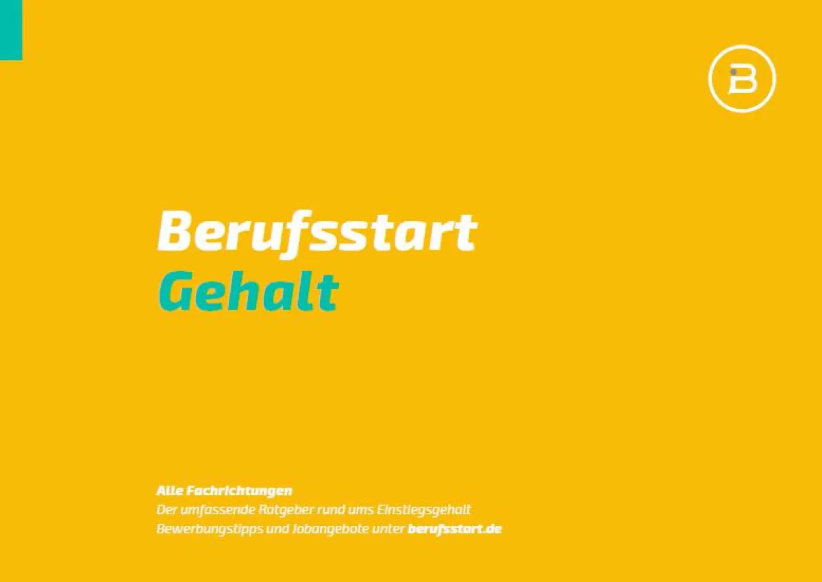 Ratgeber Berufsstart Gehalt