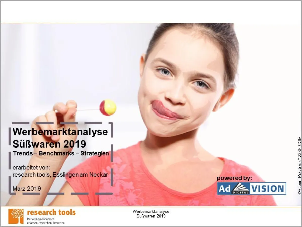 Werbemarktanalyse Süßwaren 2019