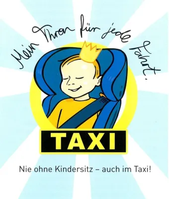 Bild: Auftakt der Info-Tour „Mein Thron für jede Fahrt“ in Berlin - Sicherheit für Kinder – auch im Taxi