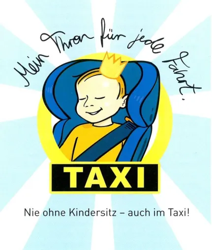 Bild: Auftakt der Info-Tour „Mein Thron für jede Fahrt“ in Berlin - Sicherheit für Kinder – auch im Taxi