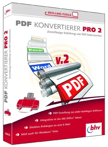 Einfache PDF-Erstellung mit PDF Konvertierer Pro 2 Bild: Einfache PDF-Erstellung mit PDF Konvertierer Pro 2