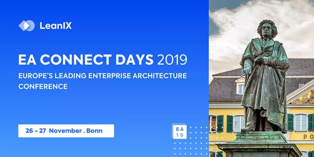Bild: LeanIX EA Connect Days 2019 am 26. und 27. November