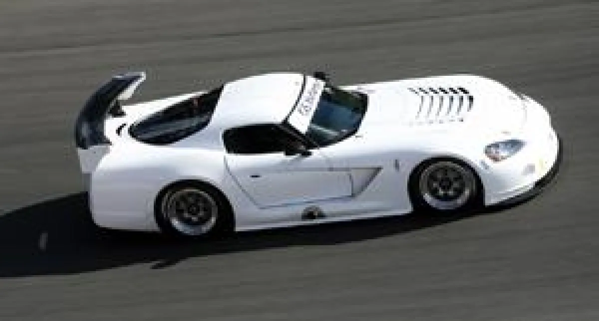Erster Test mit der neuen GS Dodge Viper GT (8,2 Liter, 520 PS) in Zolder - Belgien -