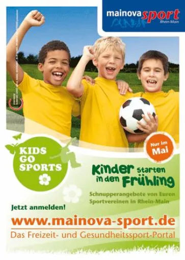 KidsGoSports - Kinder starten in den Frühling Bild: KidsGoSports - Kinder starten in den Frühling