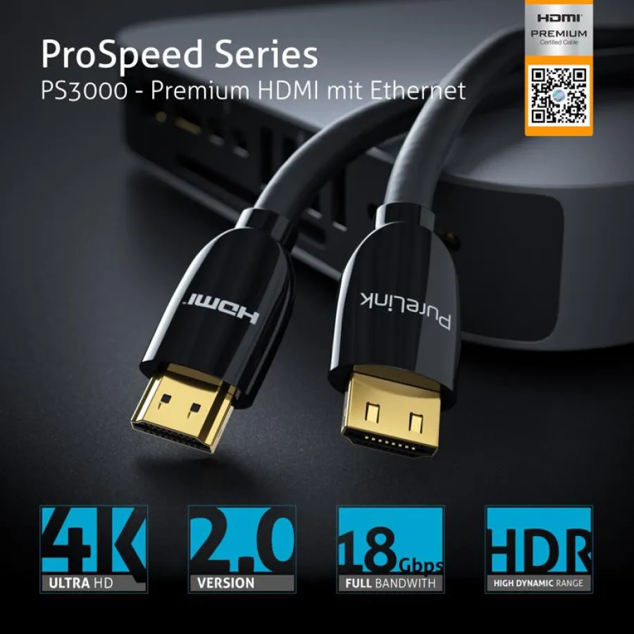 PureLink ProSpeed 3000 Serie mit HDMI Premium Zertifikat