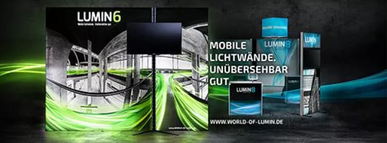 LUMIN6 Lichtwände - die innovative Weltpremiere! Bild: LUMIN6 Lichtwände - die innovative Weltpremiere!