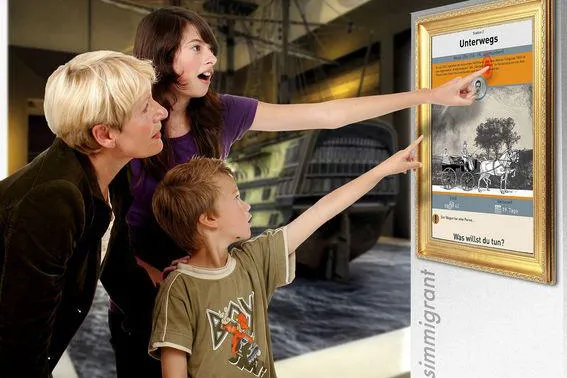 Bild: Neues Highlight in der BallinStadt: Das Multimedia-Spiel „SIMMIGRANT“