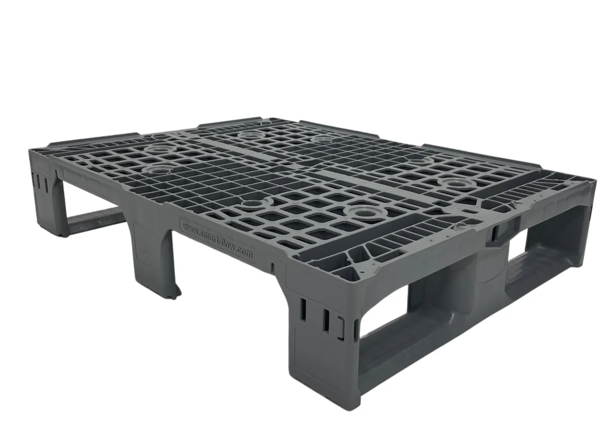 Abb.1 die brandneue halbe Euronorm Palette von Smart-Flow SF600PREM (© Bildquelle: Gamma-Wopla & Smart Flow Europe SA.  )