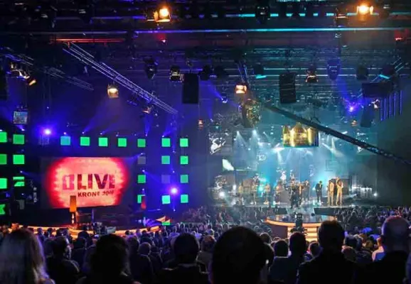Bild: LIGHT EVENT war erneut Technikpartner der 1LIVE Krone-Show in Bochum