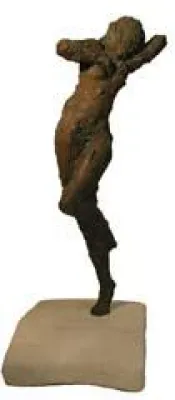 Bild: Bronzeskulptur im Wachsausschmelzverfahren - ein Brückenschlag über die Vergänglichkeit der Zeit