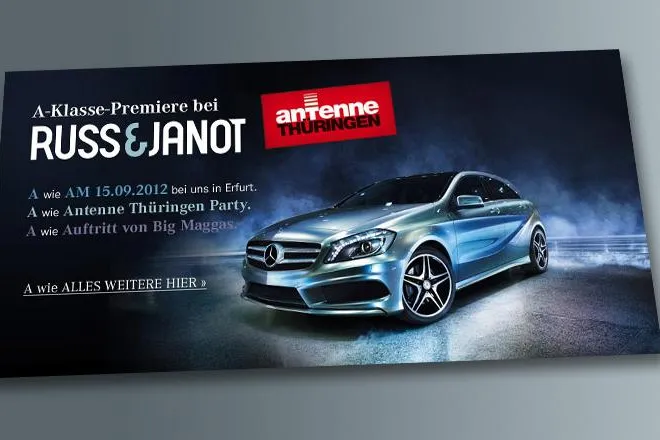 Bild: Die Party zur A-Klassen-Premiere