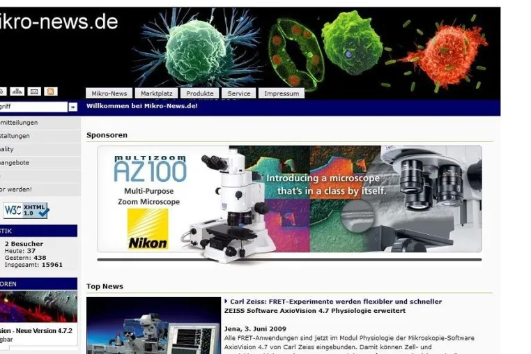 Bild: Mikro-News.de - Das neue Presse- und Produktportal zur Mikroskopie