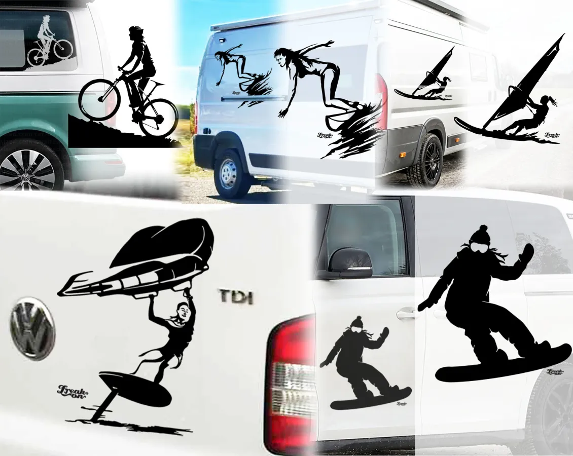 Frauenpower im Funsport: Freaks of Fashion erweitert Aufkleber-Sortiment (© Freaks of Fashion)