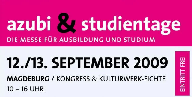 Bild: Startschuss für die azubi- & studientage Magdeburg vom 12.-13. September 2009