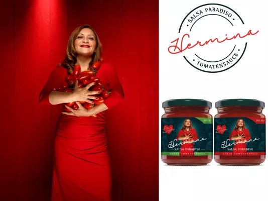 Mit nur zwei Tomatensaucen begeistert Hermina die Gourmetwelt Bild: Mit nur zwei Tomatensaucen begeistert Hermina die Gourmetwelt