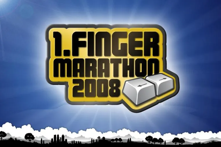 Weltweit erster Finger-Marathon startet mit Rekordergebnis Bild: Weltweit erster Finger-Marathon startet mit Rekordergebnis