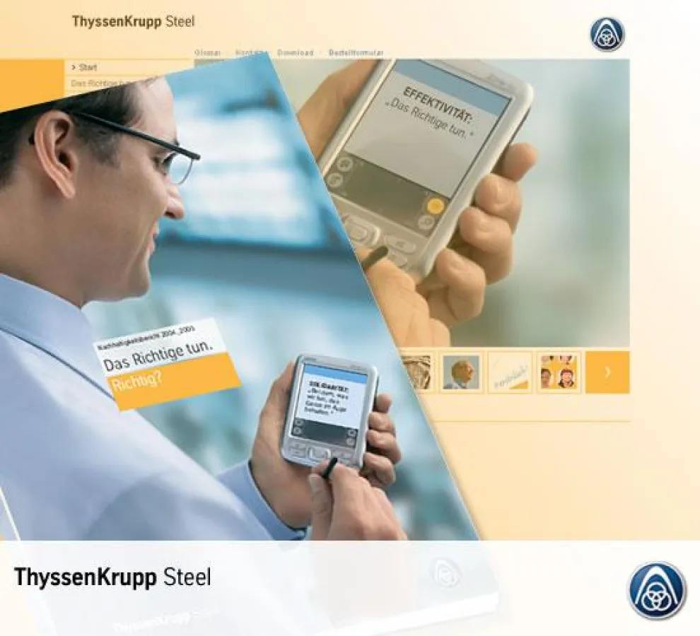 ThyssenKrupp Steel Nachhaltigkeitsbericht