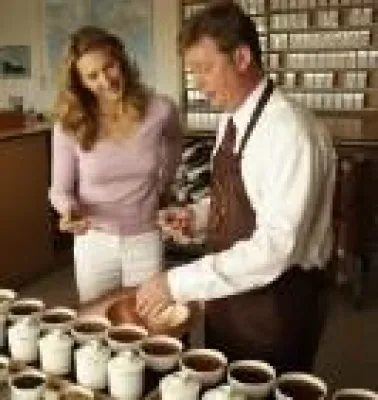 Bild: Stefanie Graf besucht überraschend Teekanne in Düsseldorf