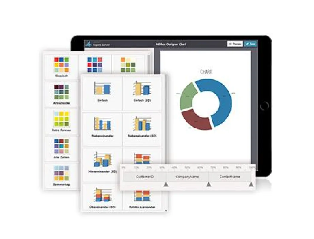 Top Feature im combit Report Server 3: der Ad-hoc-Designer