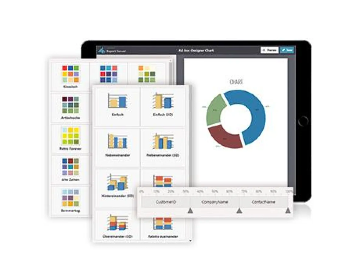 Top Feature im combit Report Server 3: der Ad-hoc-Designer