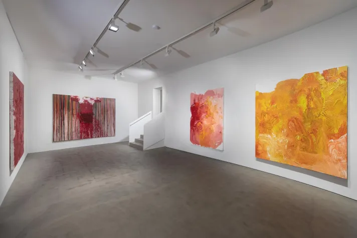 Bild: Galerie Jahn Pfefferle - Ausstellung von Hermann Nitsch "Im Rausch der Farben"