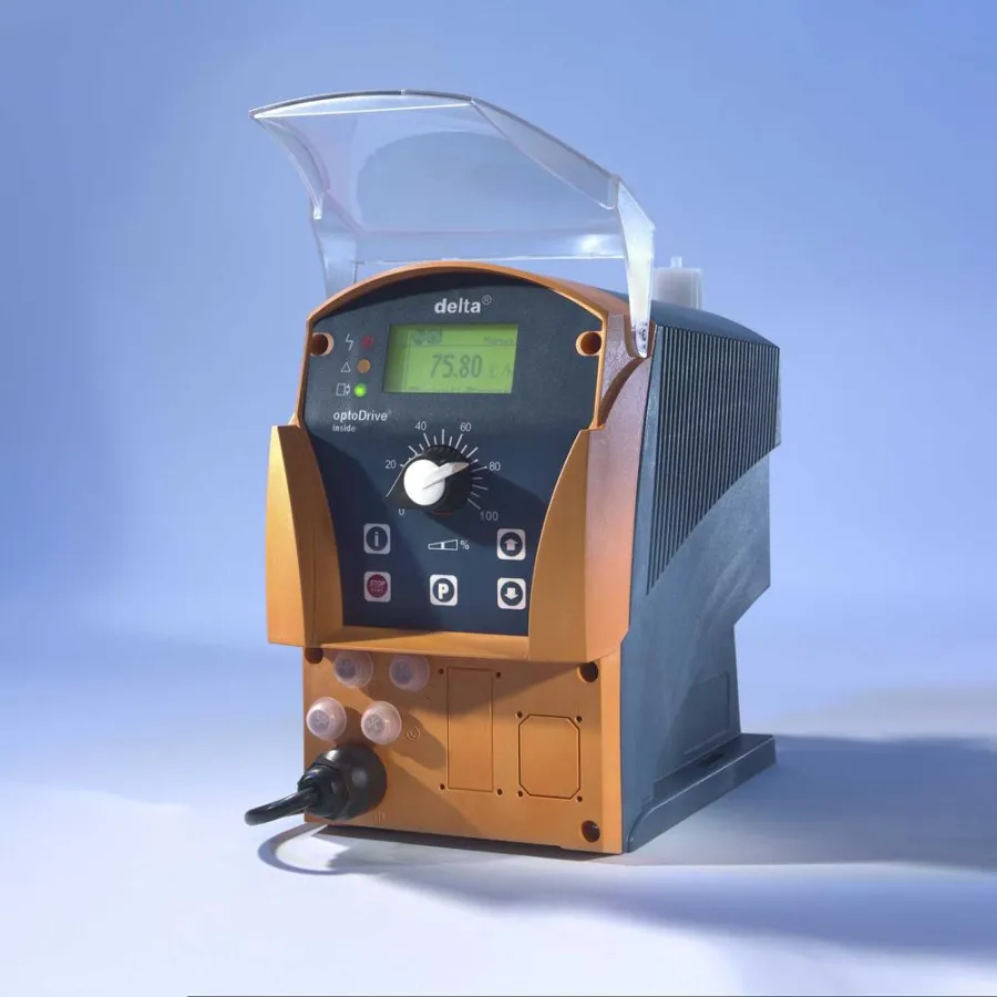 Membrandosierpumpe delta mit geregeltem Magnetantrieb optoDrive