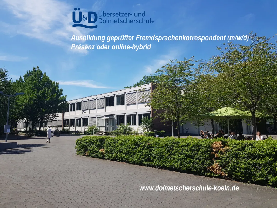 Neues Format: Ausbildung „Geprüfter Fremdsprachenkorrespondent bSb“ (m/w/d) (© RBZ/BPS)