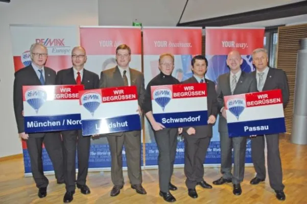 Bild: Starker Start ins neue Jahr: Immobiliennetzwerk RE/MAX eröffnet vier neue Büros in Bayern