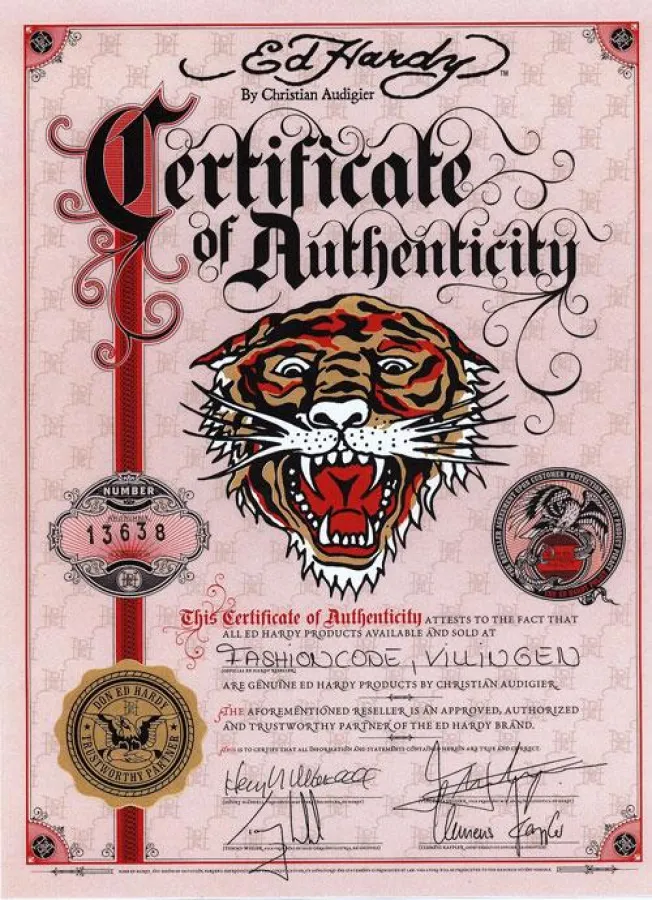 Zertifikat Fashioncode.de