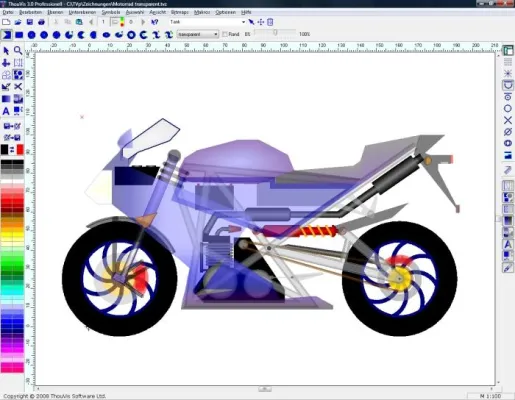 Bild: Komfortabel zeichnen und konstruieren - ThouVis 3.0 mit neuen Funktionen