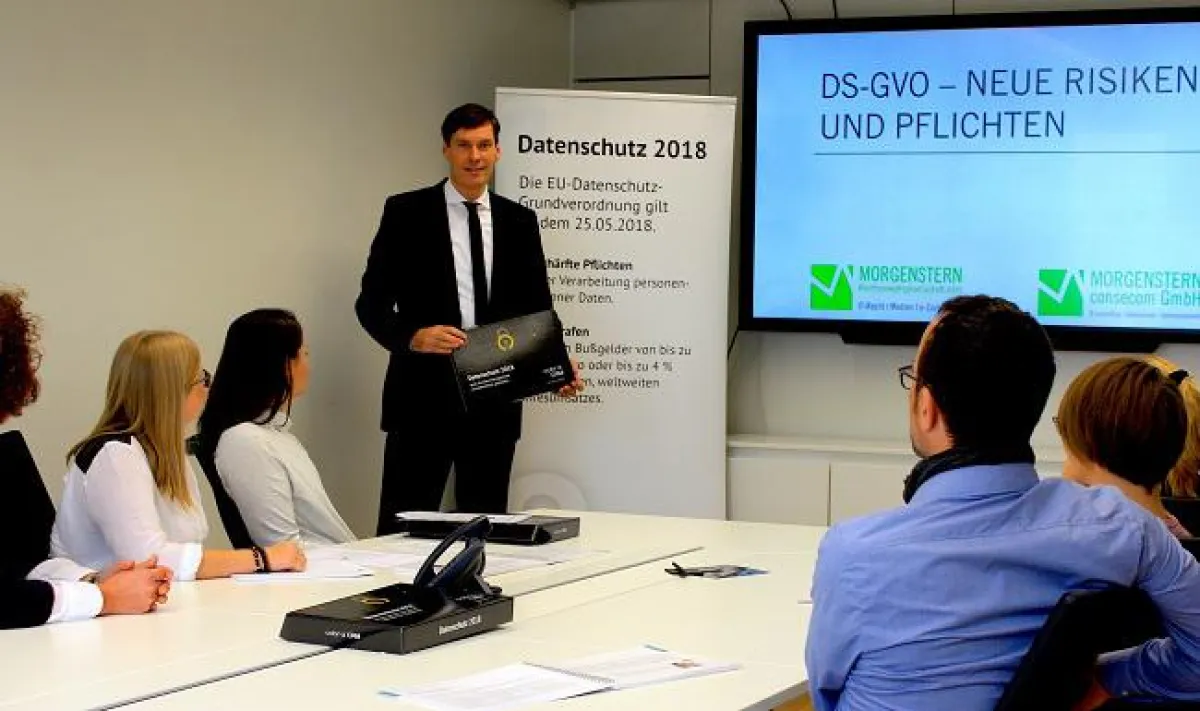 Jürgen Litz setzt beim Thema EU-DSGVO auf intensive Schulungen der Mitarbeiter und Partner