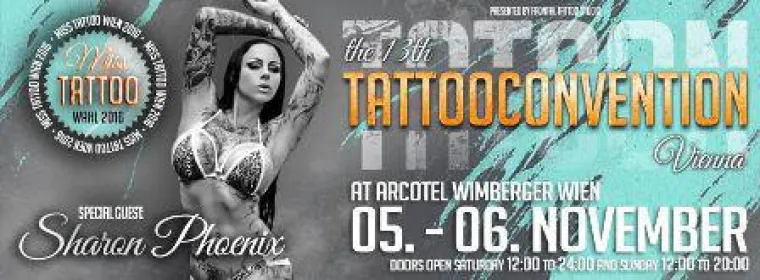 Tattoo Convention zum 13. Mal im ARCOTEL Wimberger Wien Bild: Tattoo Convention zum 13. Mal im ARCOTEL Wimberger Wien