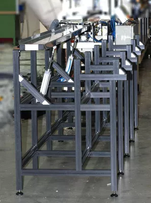 Bild: Neuartige Montageprofilsysteme aus Faser verstärktem Kunststoff eine zeitgemäße Alternative zu Aluprofilen